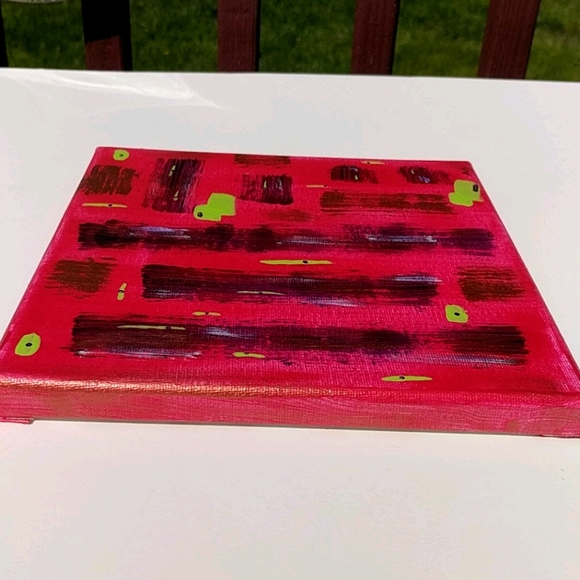 Original art abstract painting bright and beautiful! - Picture 7 of 11